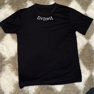 Black Detroit Graphic T-Shirt